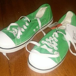 Woman Cross Lace Up Keds